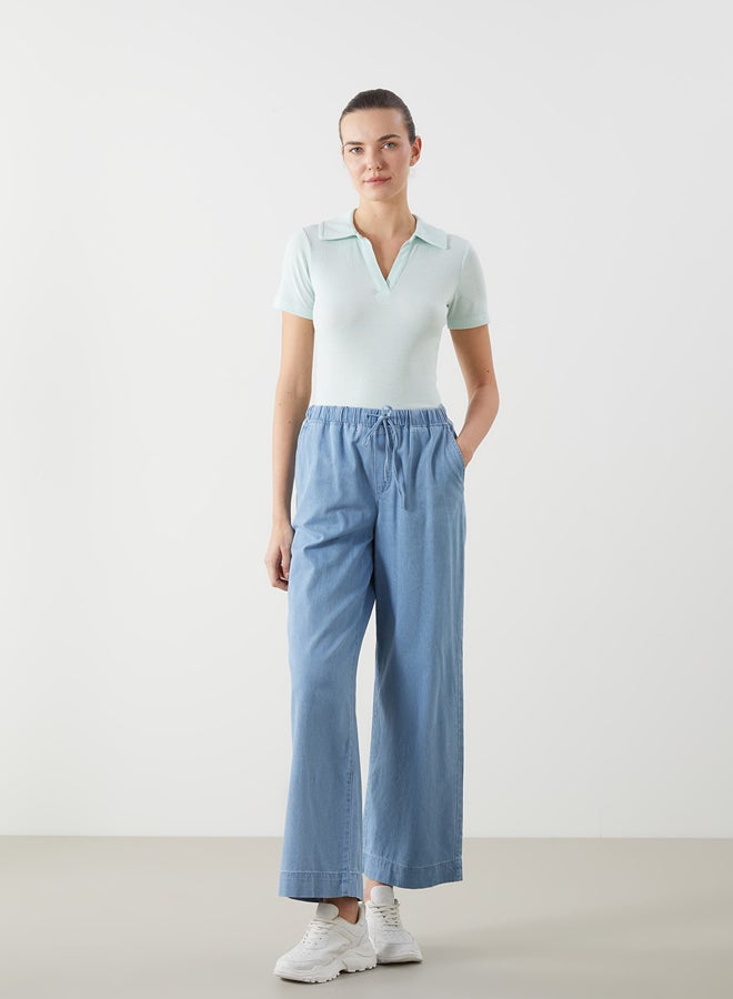 LC WAIKIKI Polo Neck Plain Women's Body - Image 2