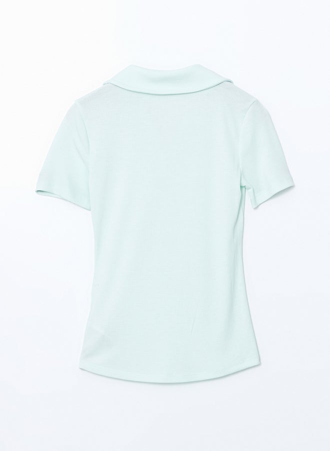 LC WAIKIKI Polo Neck Plain Women's Body - Image 4