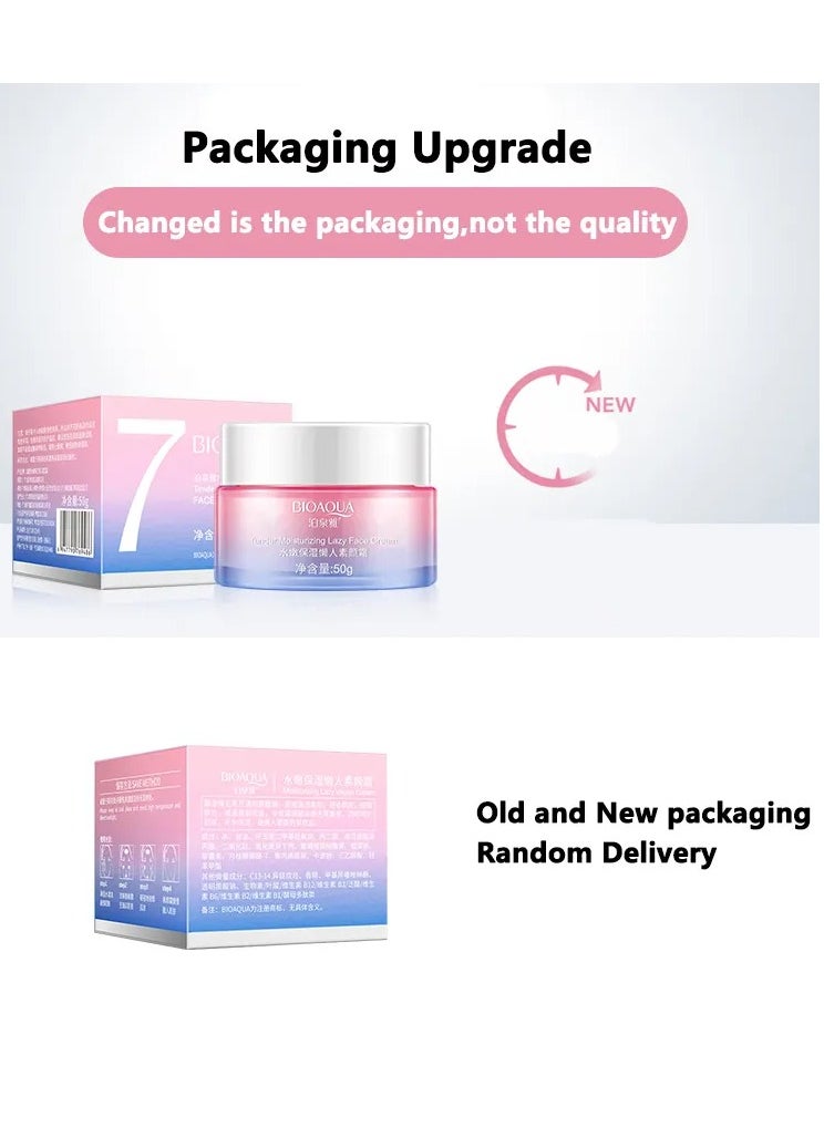 BIOAQUA - Soft Moisturizing Lazy Face Cream 50 g - Image 1