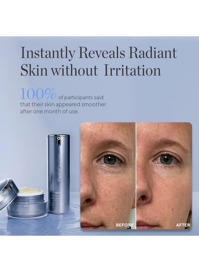 هيدرو بيبتايد نظام تقشير الوجه وتلميعه وممتلئه بنظام خطوتين مشع يعزز الحزم والسمنة مجموعة واحدة (قد تختلف التعبئة والتغليف) - Image 4