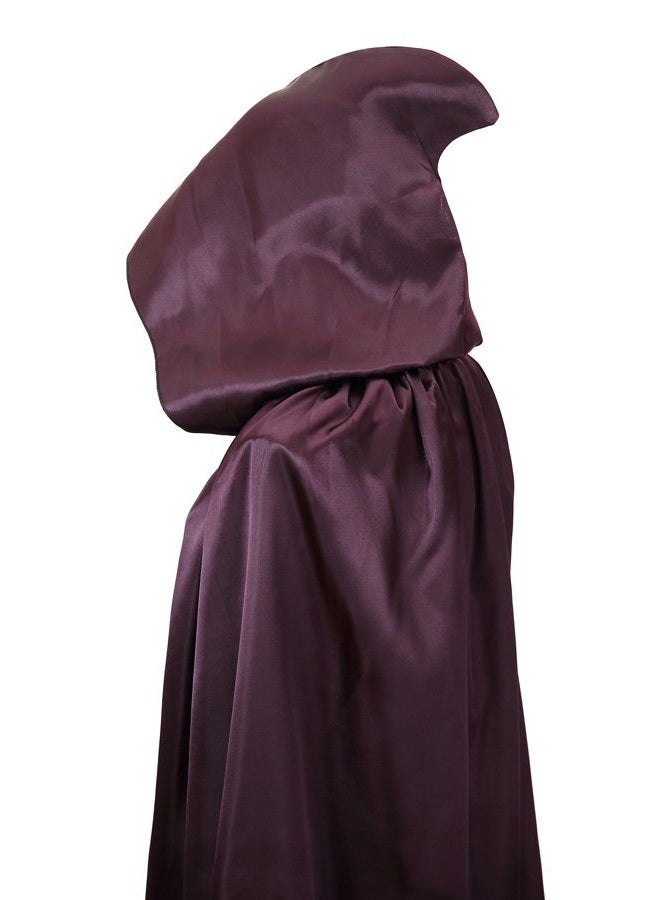 VGLOOK Unisex Hooded Halloween Christmas Cloak Costumes Party Cape Purple - Image 4