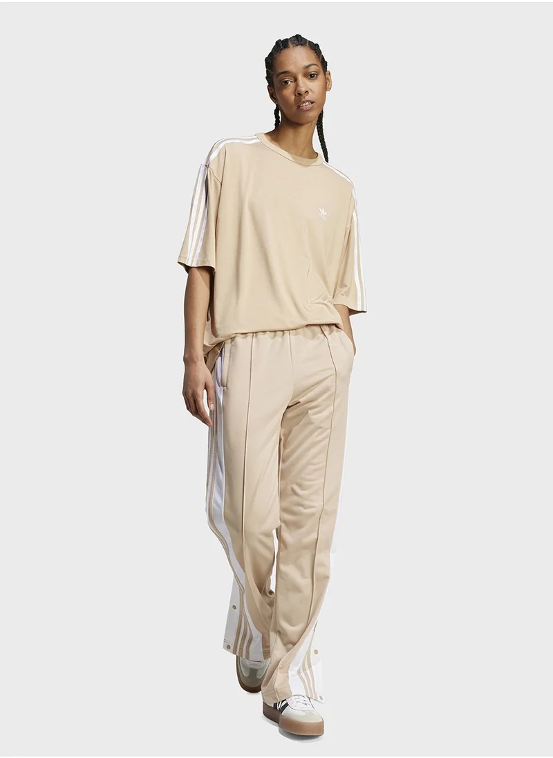 اديداس اوريجينالز 3 Stripe T-Shirt Oversized