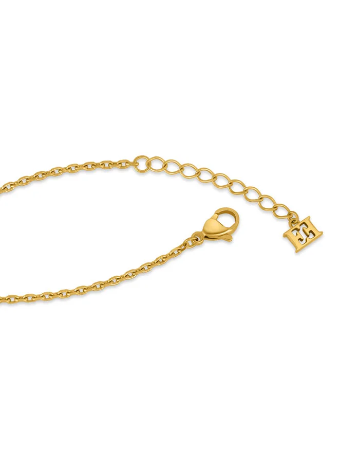 Escada  Hind Gold Plated 316L Stainless Steel Chain Bracelet for Women for Women | Best Price UAE