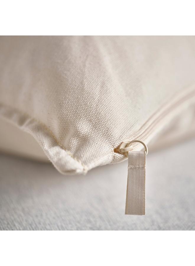 زبون غطاء وسادة، غير مبيض، 50×50 سم - Image 3