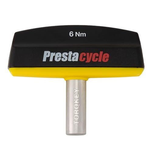 Prestacycle Pro TorqKeys 6Nm T-Handle Torque Limiting Tool – Torque Wrench Bit with Ergonomic Low-Profile Grip, Magnetic 1/4" Hex Bit Retention, Durable Zinc Shaft - Image 4