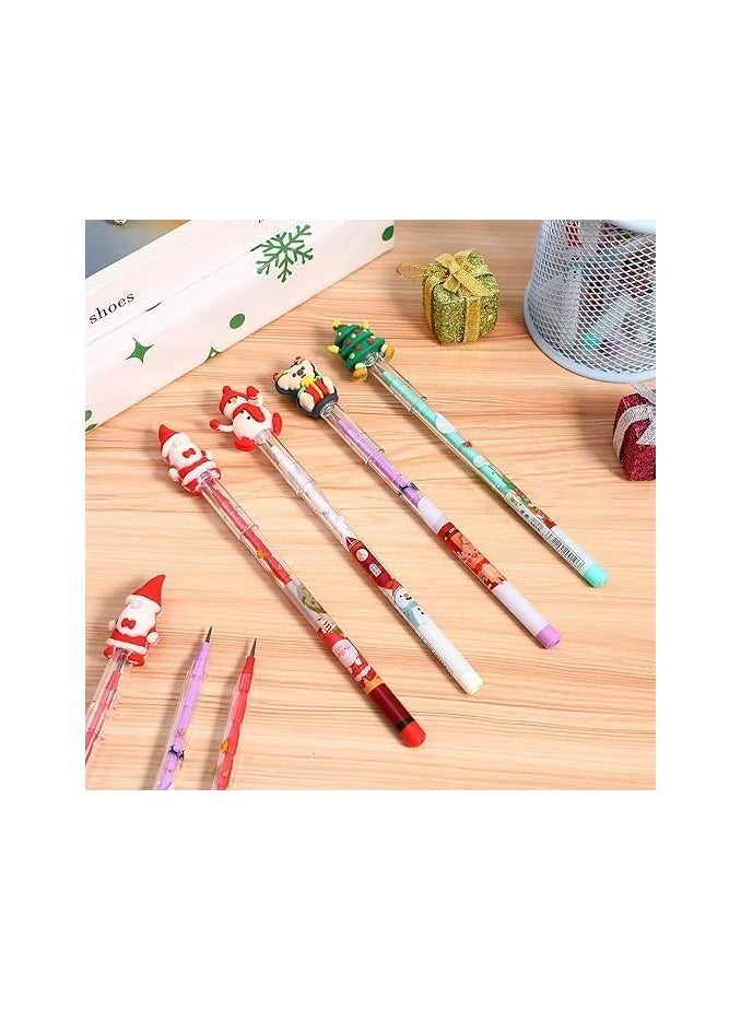 Generic Stackable Multi-Tip Pencils 2 Assorted Shapes Pencils  - Image 1