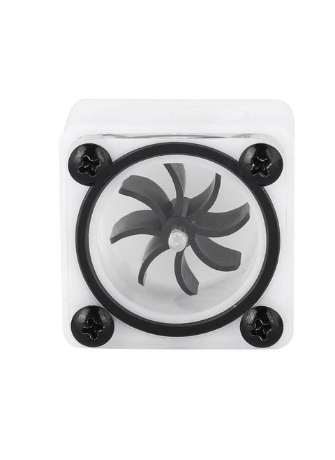 G1/4 Thread Revolving Speed Water Cooling Flow Meter For PC Water Cooling System (3 Way)