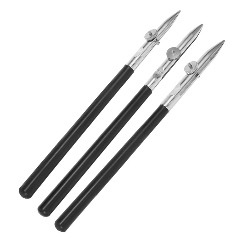3Pcs Black Fine Line Masking Fluid Pen Set Adjustable Tip Watercolor Drawing Tools - Image 2