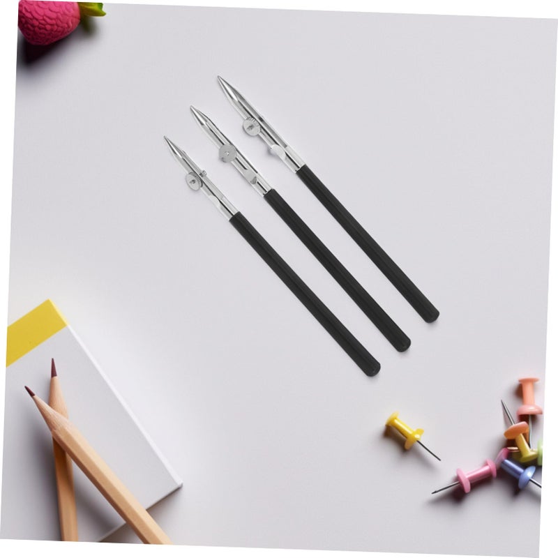 3Pcs Black Fine Line Masking Fluid Pen Set Adjustable Tip Watercolor Drawing Tools - Image 5