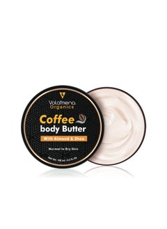 VOLAMENA WITH DEVICE Volamena Coffee & Shea Body Butter I Coffee Extract & Shea Butter I Helps Soften Skin And Restores Skin Flexibility 100 Ml 