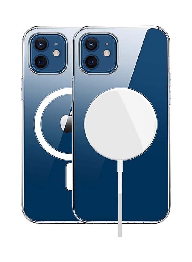 Protection Back Cover With Magsafe For IPhone 12 Clear - Image 1