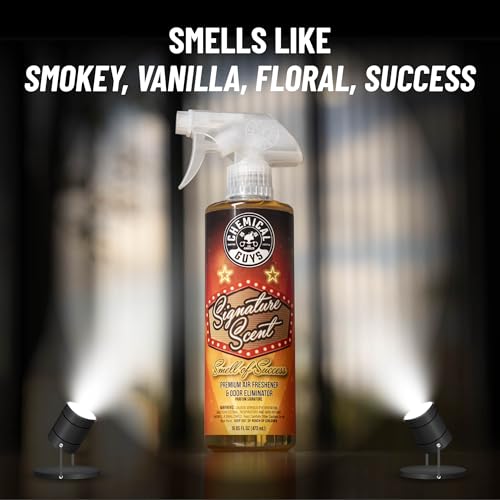 Chemical Guys AIR_069_1602 Signature Scent Premium Air Freshener and Odor Eliminator, Long-Lasting Scent, Great for Cars, Trucks, SUVs, RVs & More, 16 oz (2 Pack) - Image 3