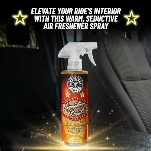 Chemical Guys AIR_069_1602 Signature Scent Premium Air Freshener and Odor Eliminator, Long-Lasting Scent, Great for Cars, Trucks, SUVs, RVs & More, 16 oz (2 Pack) - Image 2
