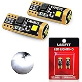 LASFIT LASFIT 194 168 2825 W5W LED Bulb Canbus Error Free, T10 LED Bulbs 400LM 6000K for Dome Map License Plate Trunk Cargo  - Image 1