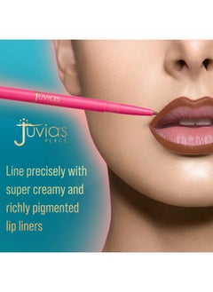 Juvia's Place Juvia's Place Luxe Lip Liner So Rare - Long Lasting Precision Natural Lipliner Retractable Define Line Beauty Cosmetics Velvet Matte Stain Neutral Makeup Kiss Proof Lipstick Colors  - Image 3