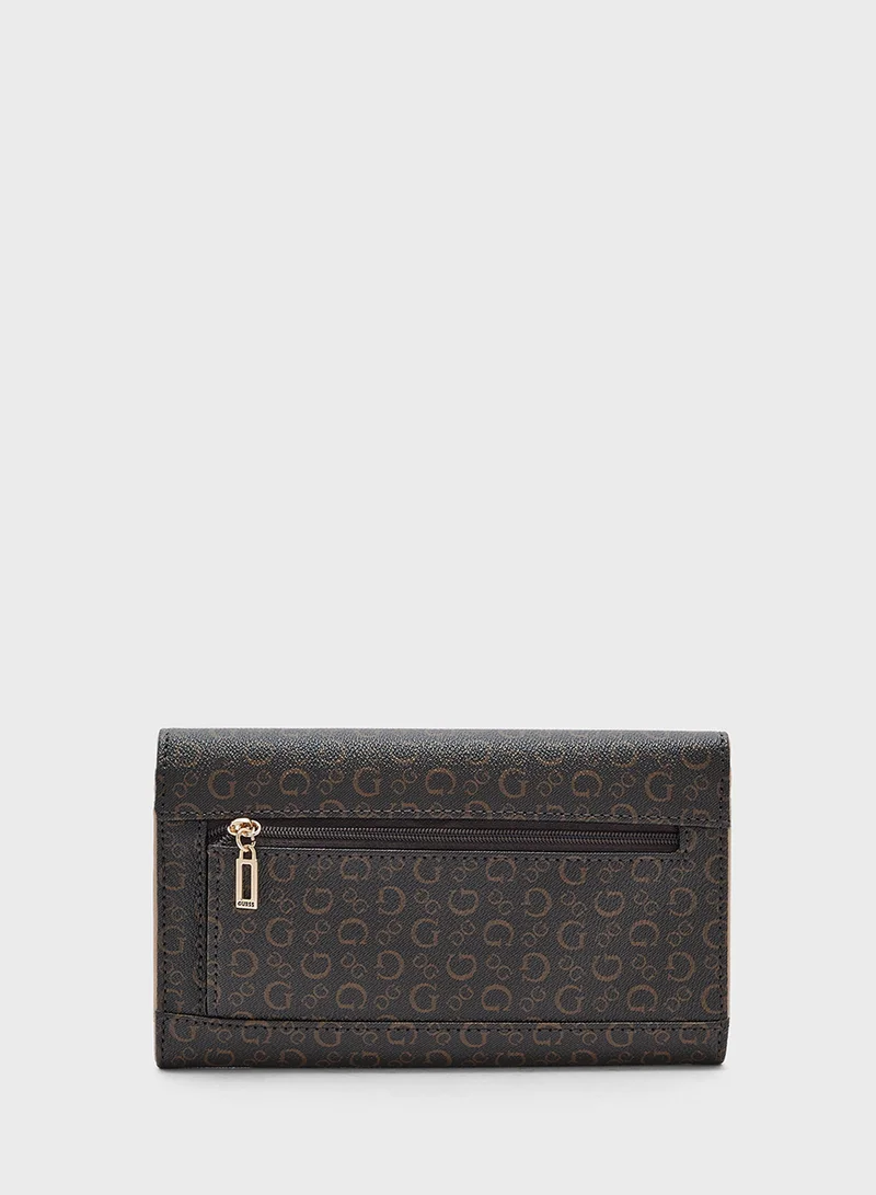 GUESS Moonstone Flap Clutch