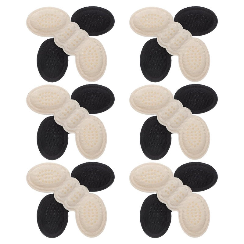 6 Pairs Heel Pads For Loose High Heels Prevent Blisters And Slipping Cushion Protectors For Women - Image 2