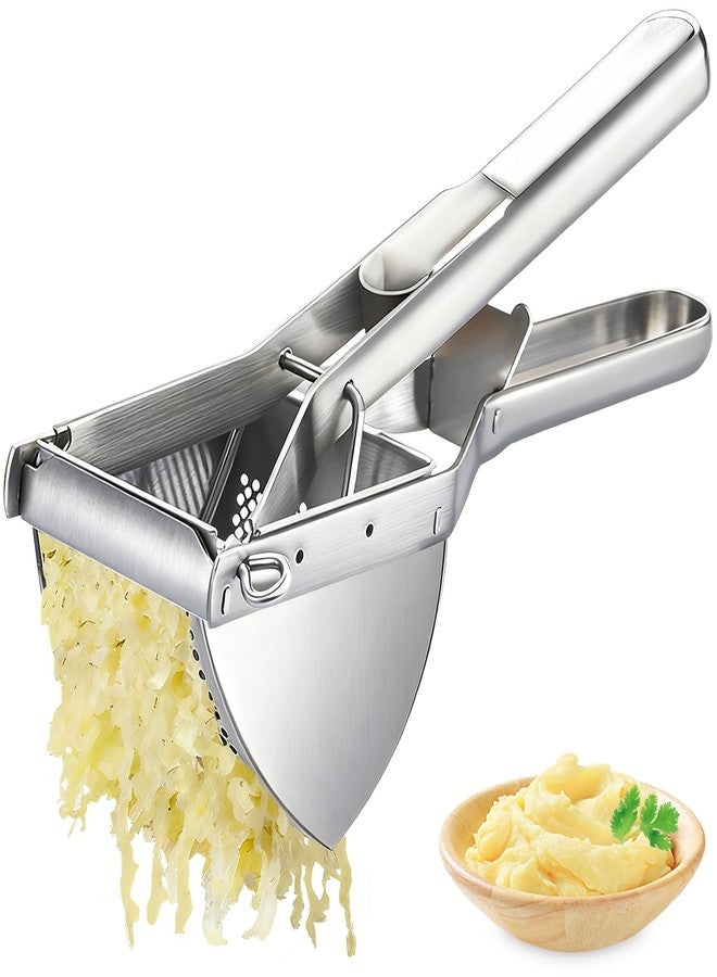 AIDOIT Potato Ricer, AIDOIT Large 22oz Potato Ricer Stainless Steel Potato Masher Heavy Duty for Perfect Fluffy Mashed Potatoes - Image 1