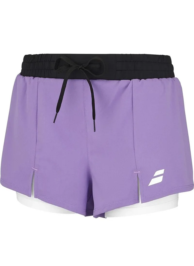 Babolat Babolat Padel Padel Short Woman-6Ws25061-4135, Color - Purple, (French Brand)