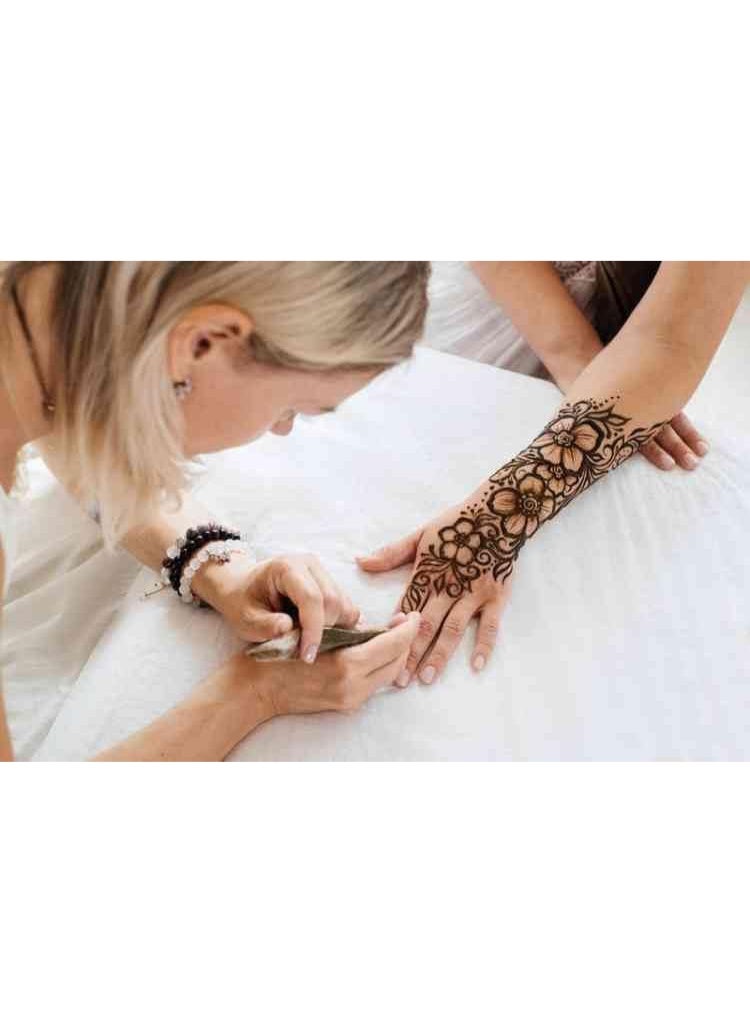 Safa Cone maroon Henna Paste for Engraving 30g Pack of 3 - Image 5