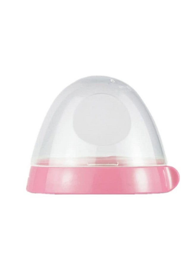 ROMIRUS Baby Bottle Caps And Collars Rings Compatible For Comotomo Feeding Bottles,2 Count,Pink - Image 2