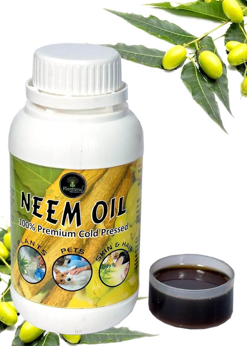 Plantsoul Plantsoul Neem Oil 100 Cold Pressed and Unrefined for Plants Pets Skin and Hair with Free Measuring Cup Water Soluble 250 ml  - Image 3