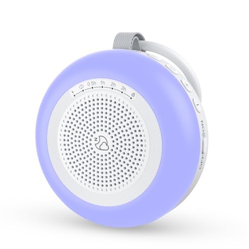 LEICEX Portable Sound Machine for Baby,LEICEX White Noise Machine,33 Soothing Sound 10 Colors Night Light Sleep Machine for Baby Kids,Timer and Memory, Travel Sound Machine for Sleep Office Privacy Travel - Image 1