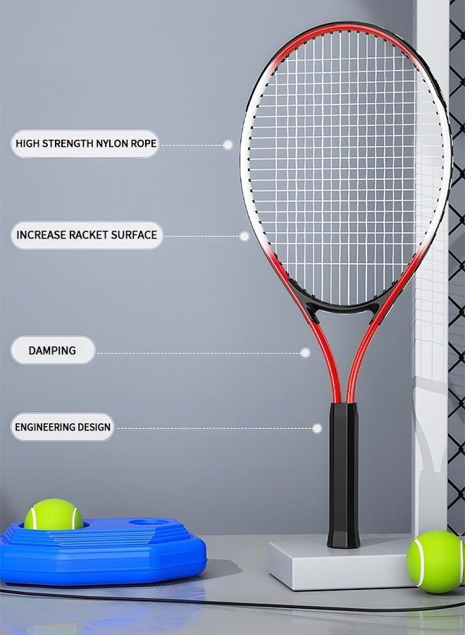 Arabest Adult Tennis Racket Set,Tennis Trainer with String Rebound Tennis,Beginner Tennis Training with Racket,Racket Bag, Tennis Trainer,Outdoor Sports Set - Image 2