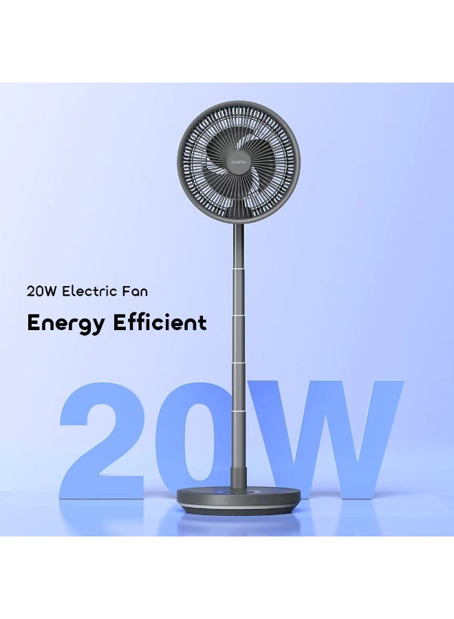 Oraimo Power Turbo 4000mAh Portable Folding Fan OPF-502A - Image 2