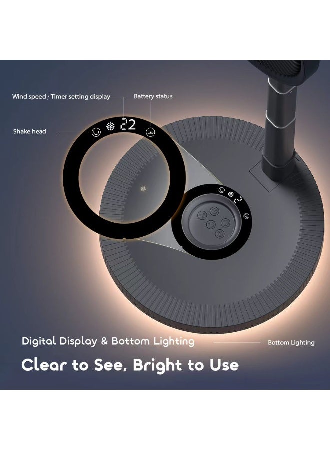 Oraimo Power Turbo 4000mAh Portable Folding Fan OPF-502A - Image 5