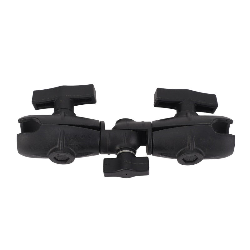Double Socket Swivel Ratchet Arm 8.1 Inch for 1.5in Ball Components - High Strength Composite Material Multi Directional Rotation - 10.5 Pounds Load Capacity for 1.5in C Size Ball Component - Image 1