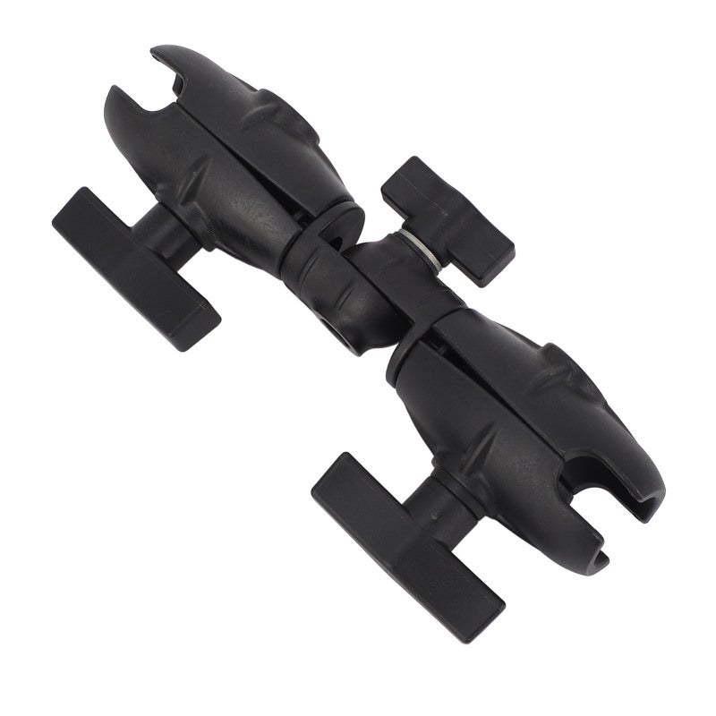 Double Socket Swivel Ratchet Arm 8.1 Inch for 1.5in Ball Components - High Strength Composite Material Multi Directional Rotation - 10.5 Pounds Load Capacity for 1.5in C Size Ball Component - Image 3