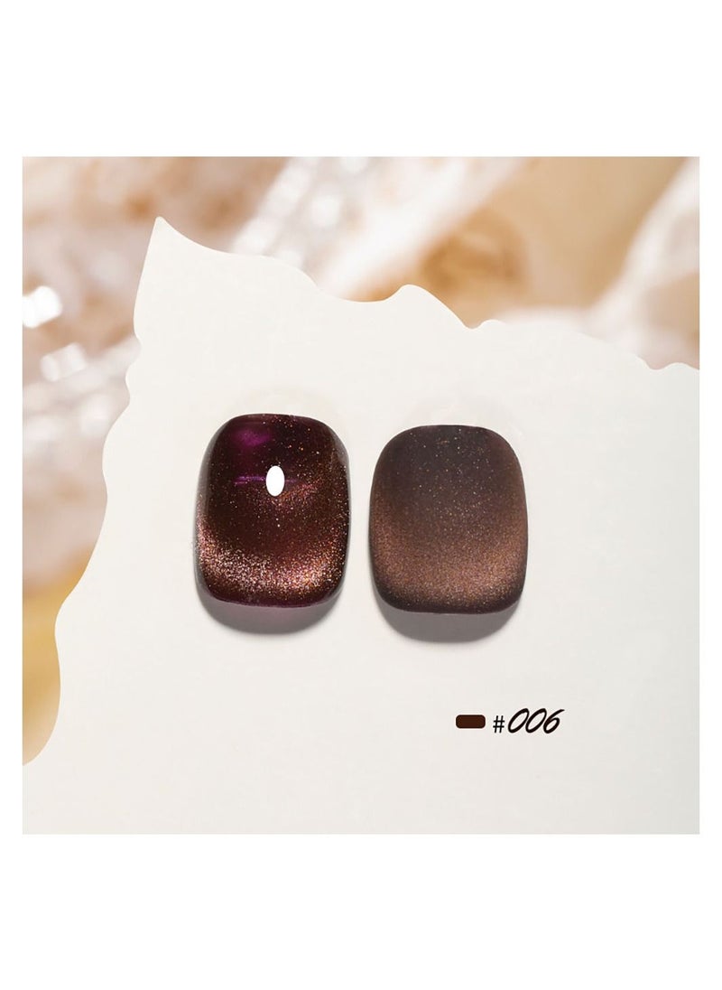 Miss Gooey Health Nail Polish-Chrysanthemum Cat Eye Series  - Image 2