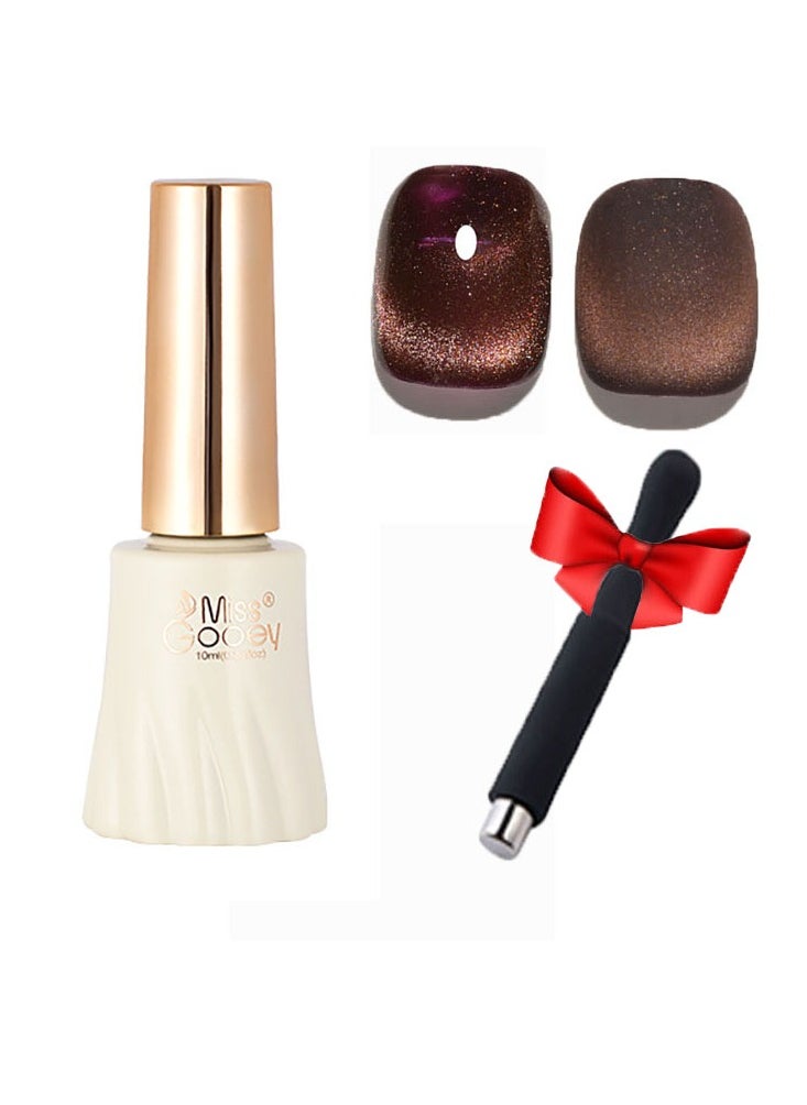 Miss Gooey Health Nail Polish-Chrysanthemum Cat Eye Series  - Image 1