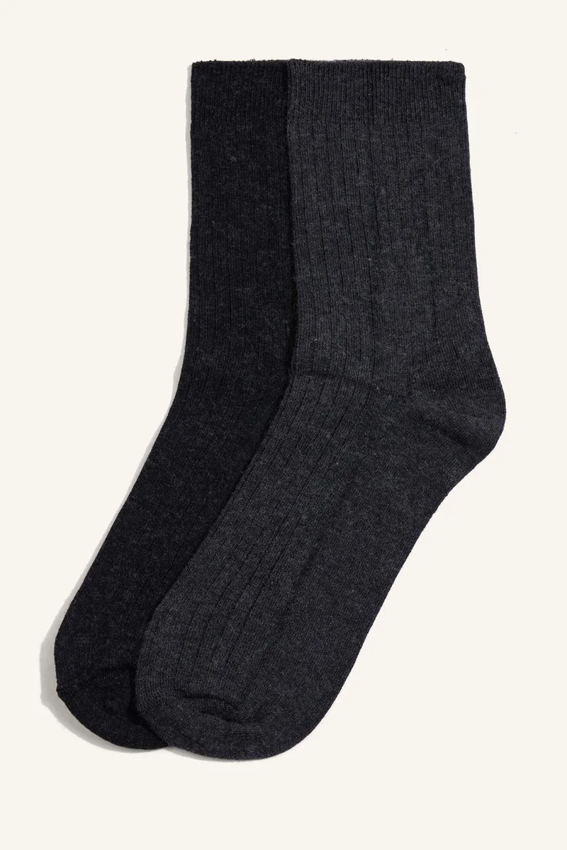 Woman 2 piece Long sock