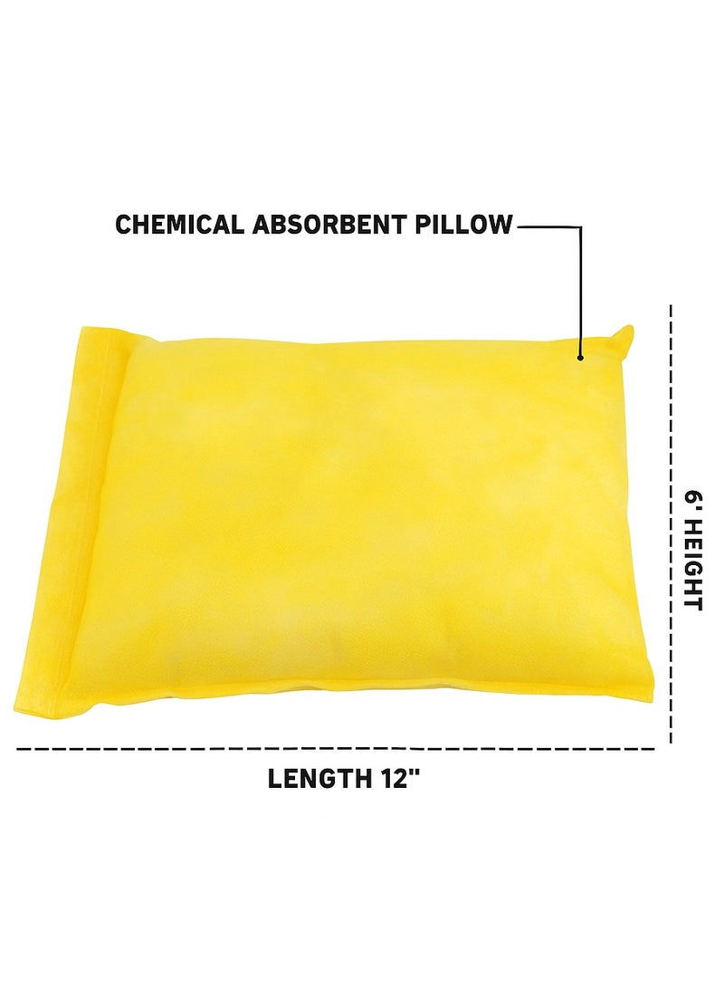 Vaultex Chemical Absorbent Pillow-Yellow  - Image 1