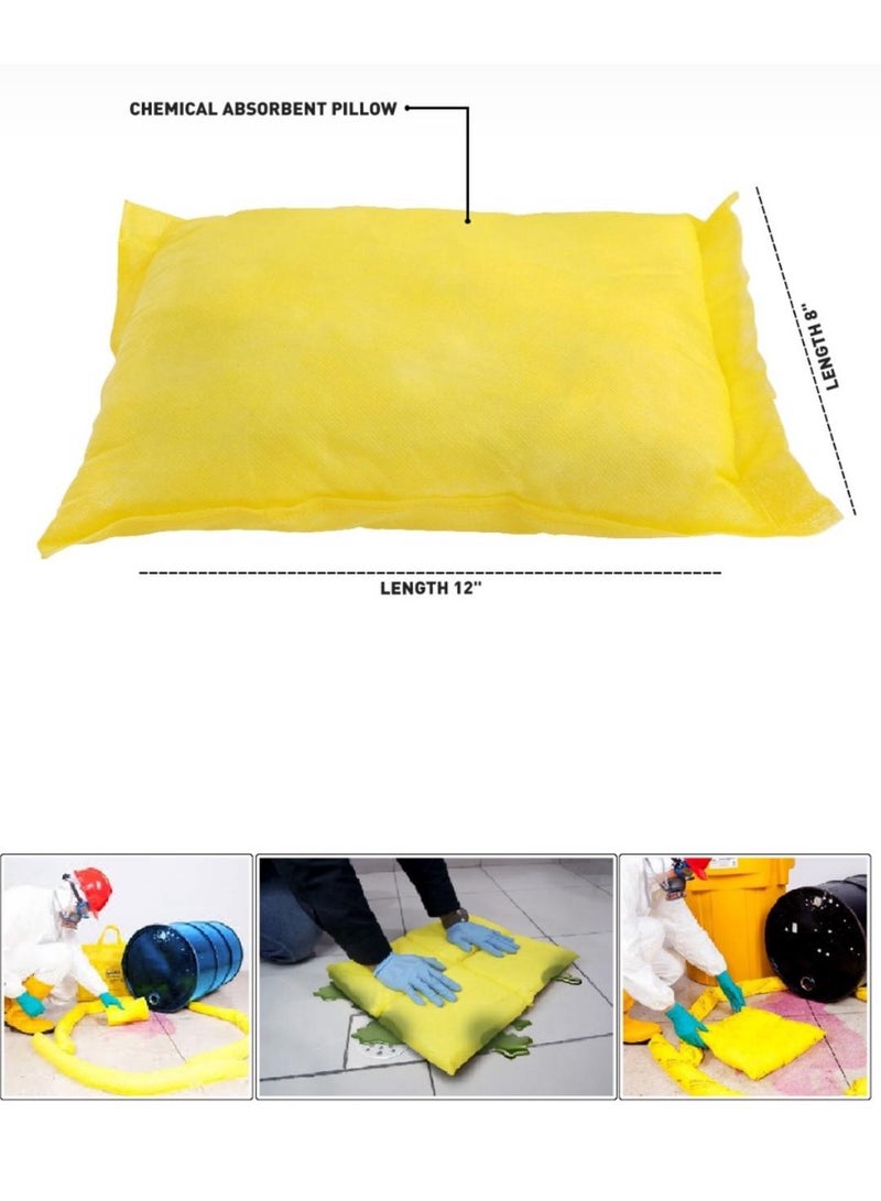Vaultex Chemical Absorbent Pillow-Yellow  - Image 2