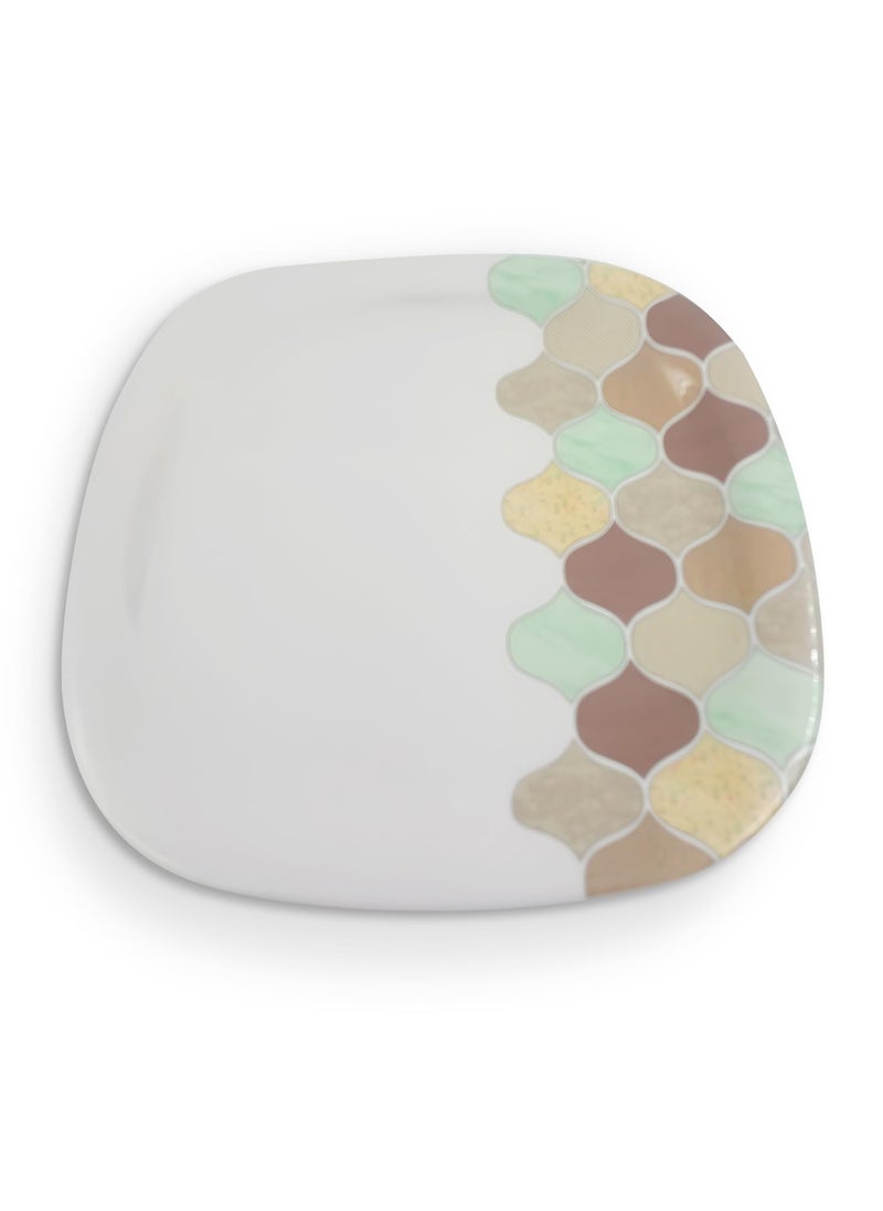Superware Superware | Pure Melamine | Buffet Plate Set – Texture 12.5” (6 nos.) | Stain Free, Glazed Finish  - Image 3