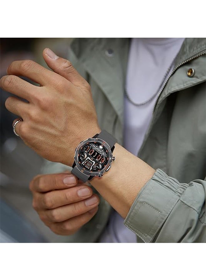 HY Magnetic Clasp Silicone Watch Band For Huawei GT3 /GT4 46mm and Samsung Galaxy Watch 6, Universal Fit for Smartwatches & Traditional Watches (22mm) - Image 5