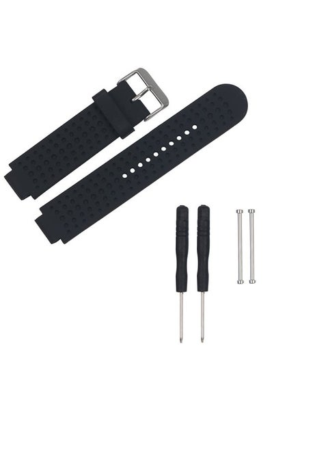 Replacement Strap For Garmin Forerunner 620 Solid Color Replacement Wrist Strap Watchband Black