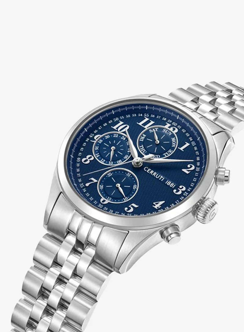 CERRUTI 1881 Cerruti 1881 Watch for Men with Navy Blue Dial in 51 MM