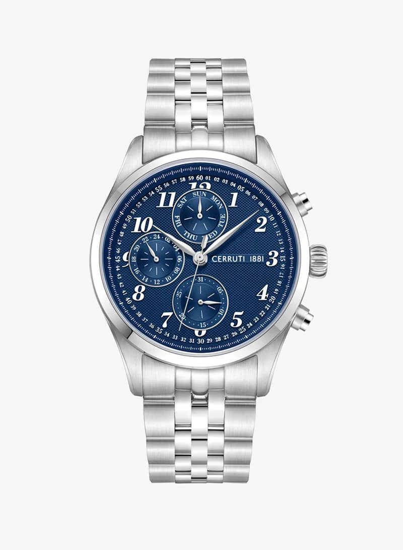CERRUTI 1881 Cerruti 1881 Watch for Men with Navy Blue Dial in 51 MM