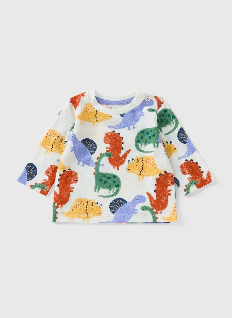 Matalan Baby Multicolour Dino Top