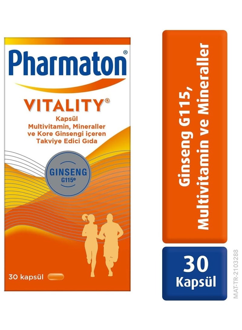 Pharmaton Vitality 30 Tablet