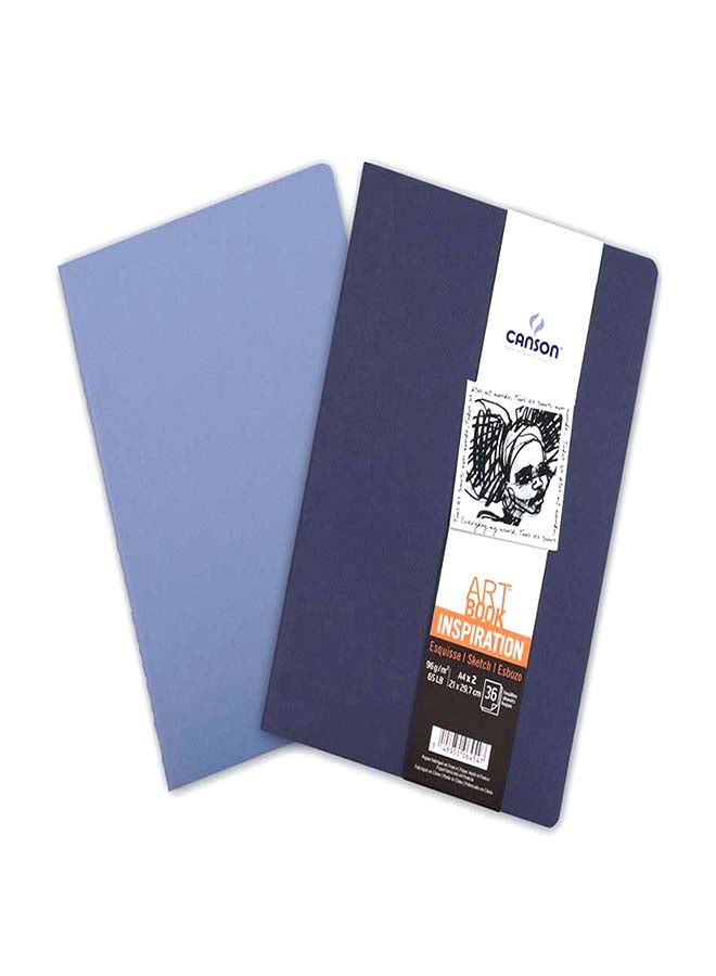 Canson ART BOOK Inspiration-Blue-A4 -96gm
