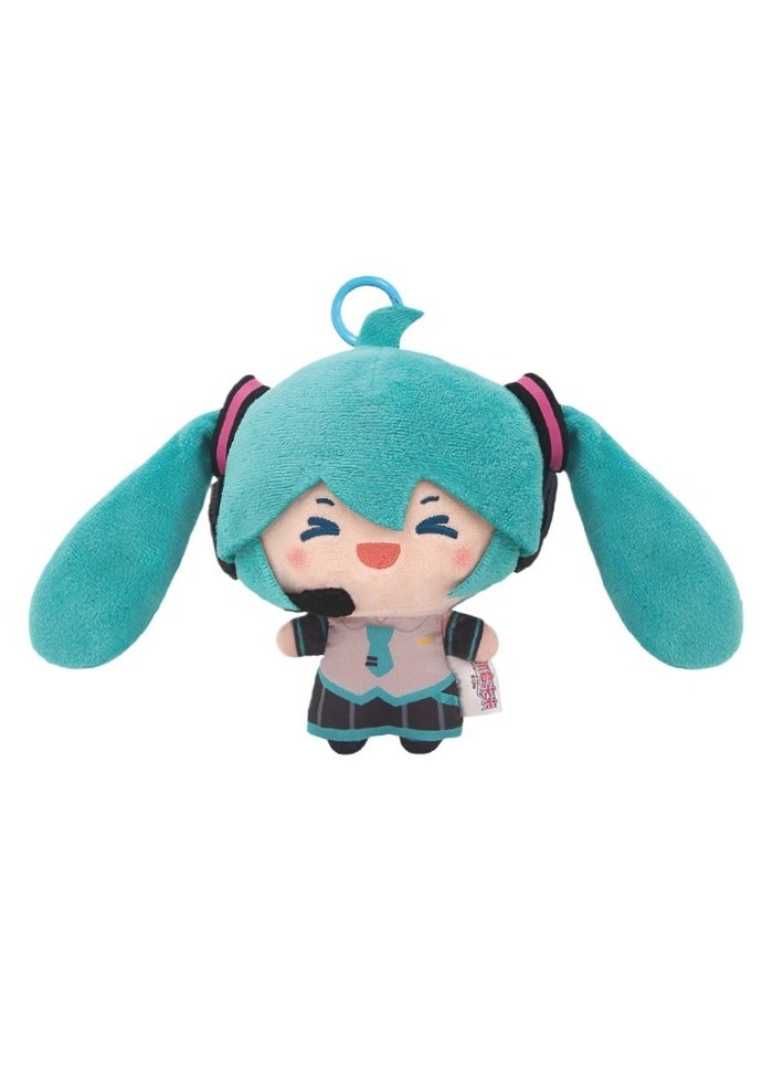 Hatsune Miku doll Ponytail Flick Plush Peripheral Pendant Cute Plush Toy the best gift for family and friends - Image 1
