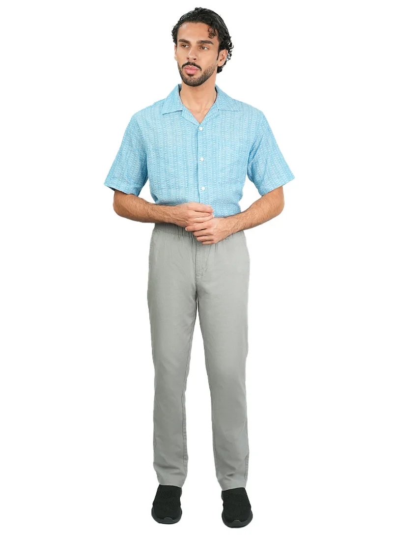 GIORDANO  Men's Slim Taper Linen Cotton Khakis for Men | Best Price UAE