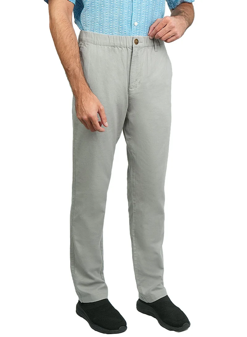 Men's Slim Taper Linen Cotton Khakis