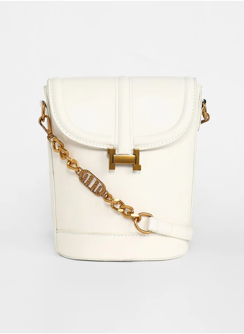 صوص هاوت The Monogram Sling Bag - Powder White