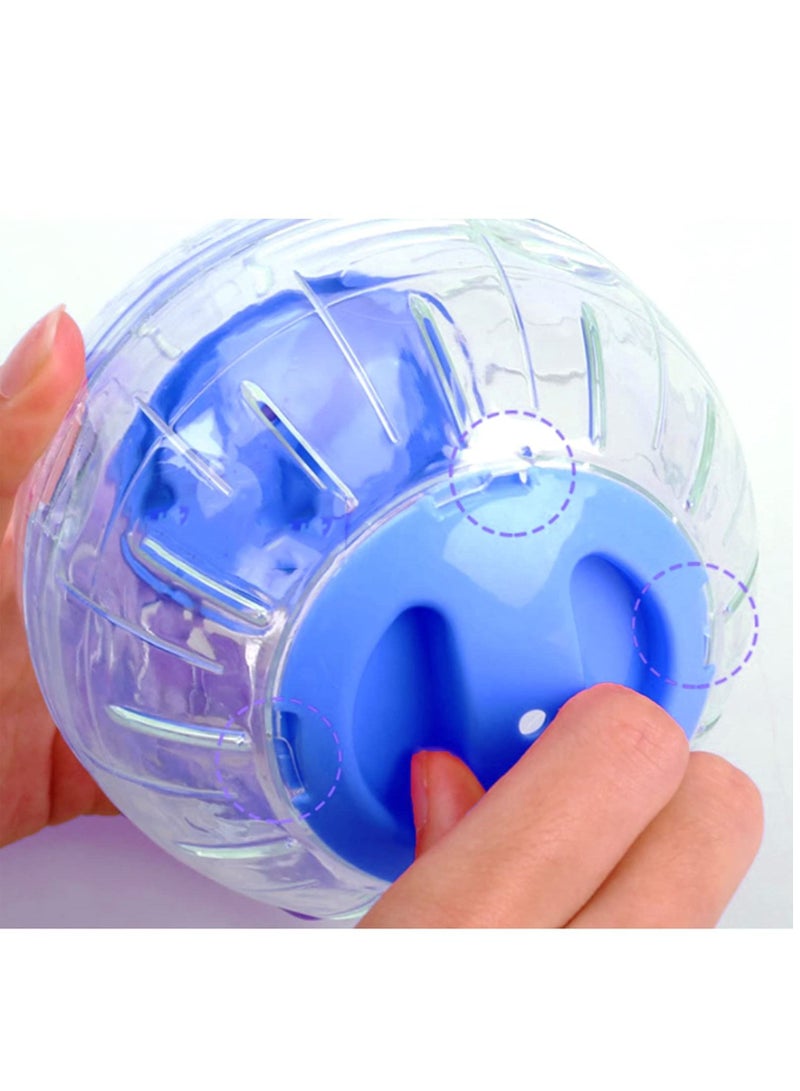 Hamster Running Ball Plastic Grounder Jogging Hamster Pet Small Exercise Toy for Syrian Hamster Dwarf Hamster Guinea Pigs Training Activity - Image 5